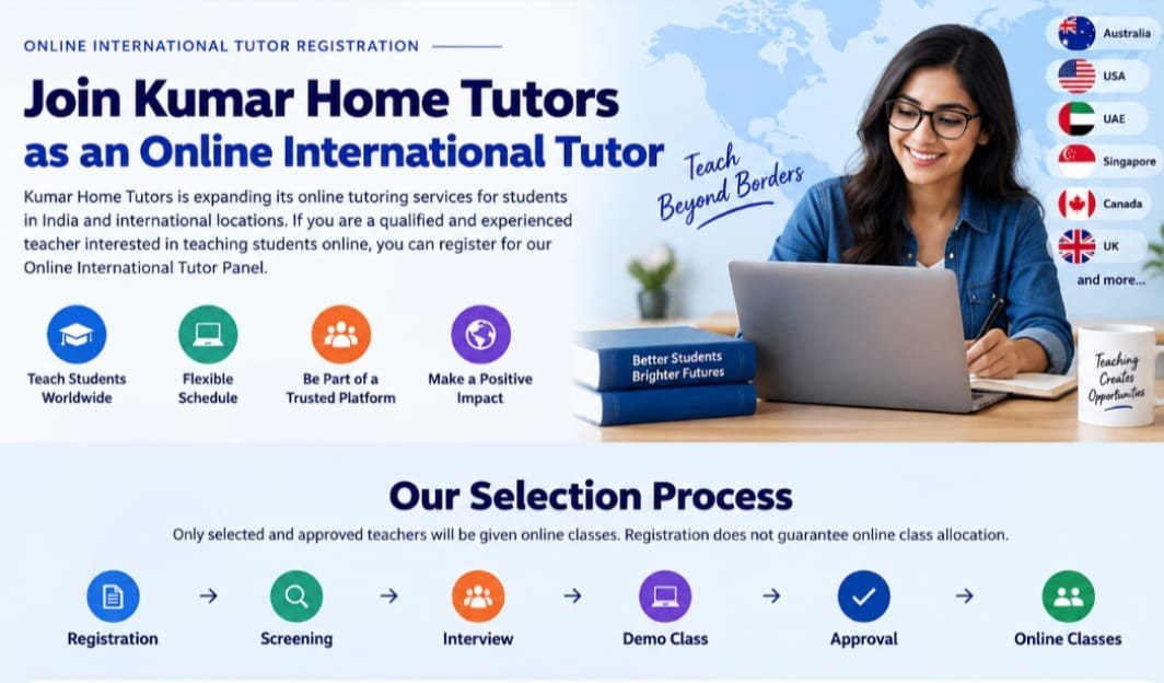 Online International Tutor Regestration